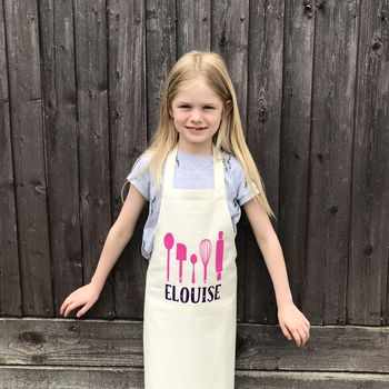 Personalised Children's Baking Apron, 10 of 11