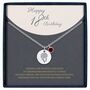 Personalised Birthday Gift Name Necklace With Birthstone, thumbnail 2 of 10