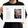 Custom Made Photo Poem Personalised In Loving Memory Print, thumbnail 1 of 8