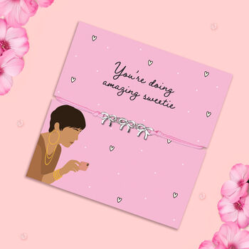 You’re Doing Amazing Sweetie Bracelet, 2 of 6