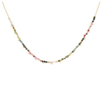 Salus Gemstone Gold Necklaces, 2 of 6