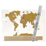 Scratch Map World With Flags Travel Gifts, thumbnail 8 of 8