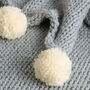 College Blanket Beginners Knitting Kit, thumbnail 5 of 11