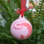 Ceramic Prawn Bauble, thumbnail 3 of 6