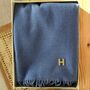 Cashmere Wool Personalised Red Scarf Christmas Gift, thumbnail 3 of 10