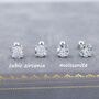 Sterling Silver Moissanite Earrings, thumbnail 8 of 12