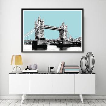 London Art Print London Gift Tower Bridge, 10 of 12