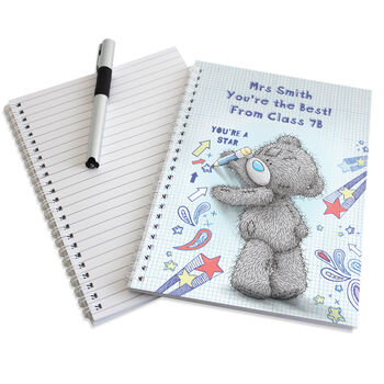 Personalised Me To You Teacher A5 Notebook – Tatty Teddy Gift For End Of Term, 2 of 3