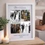 Personalised Photo Multiple Glass 3D Printed Frame A4, thumbnail 1 of 4