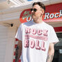 Rock And Roll Men's British Seaside Graphic T Shirt, thumbnail 3 of 4