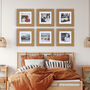 Square Wooden Effect Frame Gallery Wall Collection, thumbnail 1 of 4