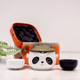 Panda Teaport And Tea Cup Travel Set For Herbal Tea, thumbnail 1 of 5