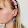 Soy Sauce Fish Glitter Dangle Earrings / Funny Gift For Sushi Lovers, thumbnail 6 of 6