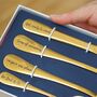 Personalised Cutlery Gift Box Four Piece Set, thumbnail 9 of 9