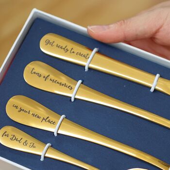 Personalised Cutlery Gift Box Four Piece Set, 9 of 9
