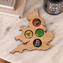 Personalised Map Beer Bottle Cap Collector Gift, thumbnail 8 of 8