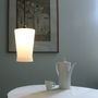 Waisted Flat Top Glass Lampshade, thumbnail 3 of 6