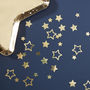 Gold Foiled Star Shaped Party Table Confetti, thumbnail 1 of 3