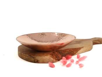 22nd Anniversary Large Copper Decorative Bowl, 6 of 11