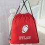 Personalised Rugby Child's Pe Bag, thumbnail 1 of 5