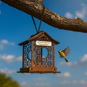 Personalised Birdfeeder For Patio And Garden, 8 of 11