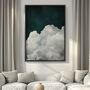 In Contrast Cloud Art Green, thumbnail 1 of 4