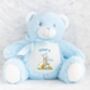 Personalised Blue First Birthday Teddy, thumbnail 10 of 11