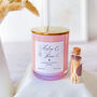 Personalised Wedding Candle – Modern Couple Keepsake Gift, thumbnail 8 of 10