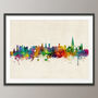 Isle Of Wight Skyline Cityscape Art Print, thumbnail 7 of 7