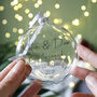 Happy Engagement Glass Bauble Gift, thumbnail 5 of 11