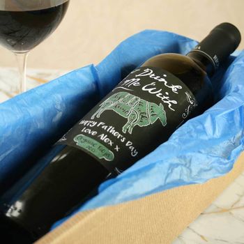 'Food Match' Rioja Personalised Wine, 3 of 6