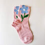 Pick Your Favourite Tulip Flower Socks In A Box, thumbnail 8 of 11