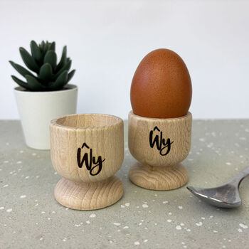 Engraved Welsh Egg Cup, 4 of 4