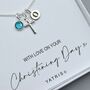Christening Necklace In Sterling Silver, thumbnail 2 of 7