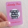 'I'm The Problem' Swiftie Pin, thumbnail 2 of 2