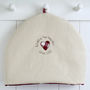 Personalised Couples Tea Pot Cosy Gift, thumbnail 5 of 12
