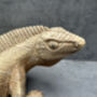 Hand Carved Wood Iguana Figurine 30cm Wood Animal Gift, thumbnail 10 of 12