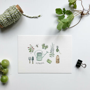 Garden Things Hand Illustrated Postcard Set, 3 of 6
