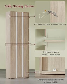 Industrial Bookcase Shelving Unit Storage Organiser, 8 of 10