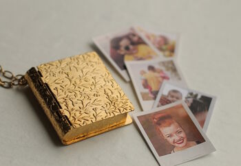 Personalised Family Album Miniature Locket Necklace, 2 of 10