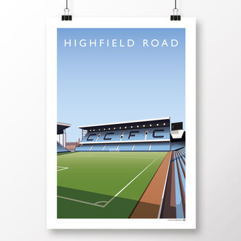 Coventry City Highfield Road Poster, 2 of 8