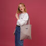 Embroidered Personalised Year Tote Bag, thumbnail 3 of 6