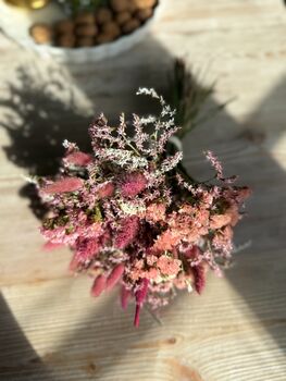 Blush Meadow Dried Flower Bouquet For Spring, 5 of 6