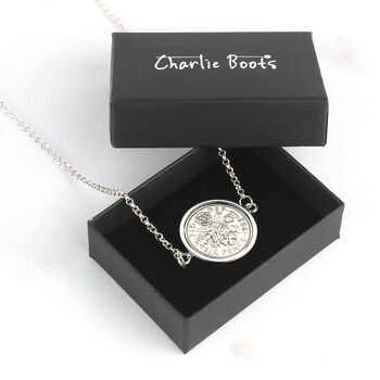 Personalised 60th Birthday Sixpence Coin Necklace, 2 of 12