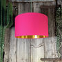 Pomegranate Lampshade With Copper Or Gold Foil Lining, thumbnail 3 of 9