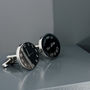 Personalised Time Clock Face Cufflinks, thumbnail 1 of 3