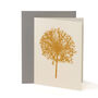 Allium Gold Notecard, thumbnail 3 of 3