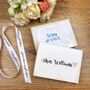 Personalised Bridal Underwear Something Blue Bride Gift, thumbnail 6 of 7