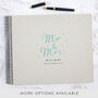 Personalised Spiral Bound Wedding Guest Book, thumbnail 1 of 12
