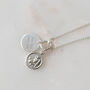 Tiny Sterling St Christopher Necklace, thumbnail 3 of 6